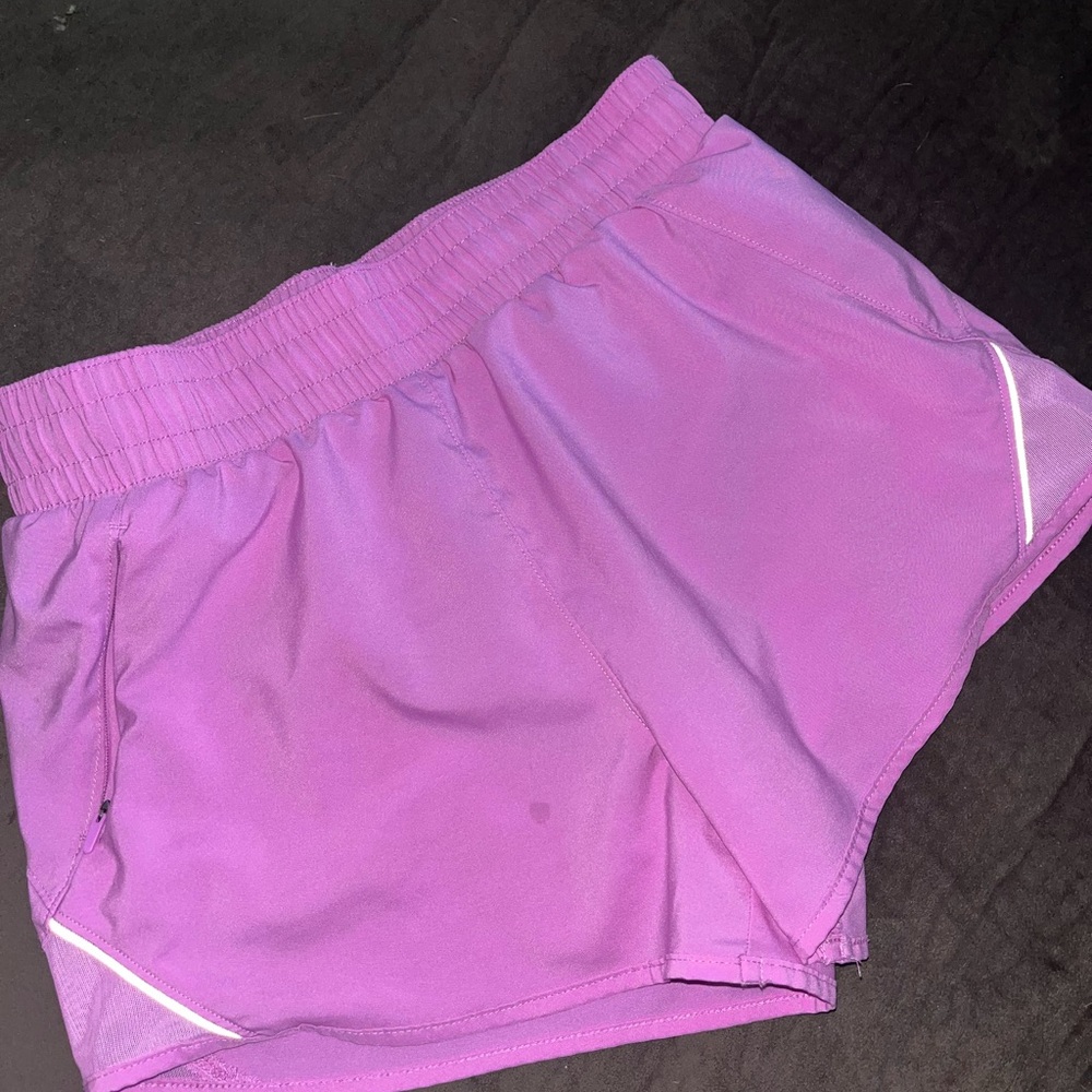 All in Motion Purple Athletic Shorts Lightweight Moisture-Wicking